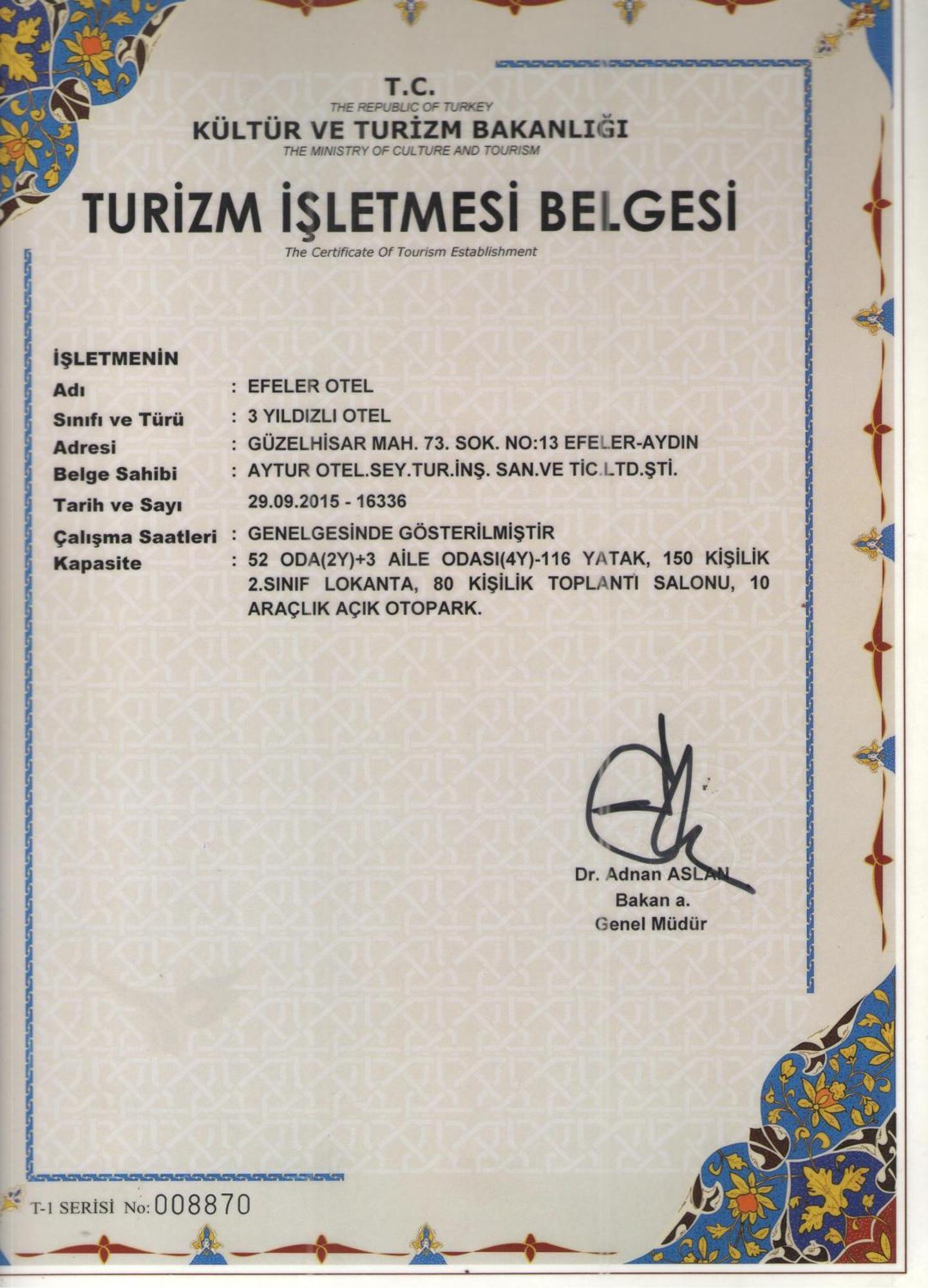 Efeler Hotel Aydin Luaran gambar